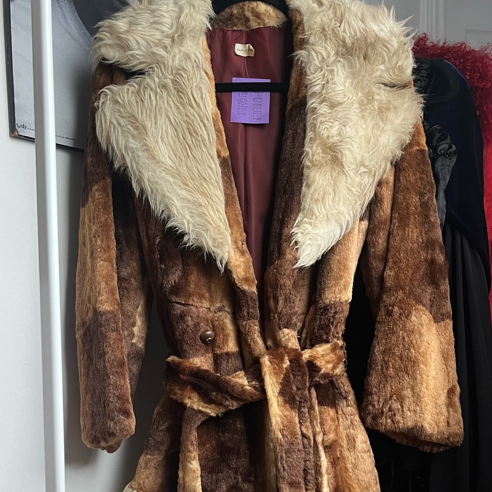 1970s afghan penny lane coat